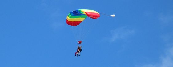 skydiving